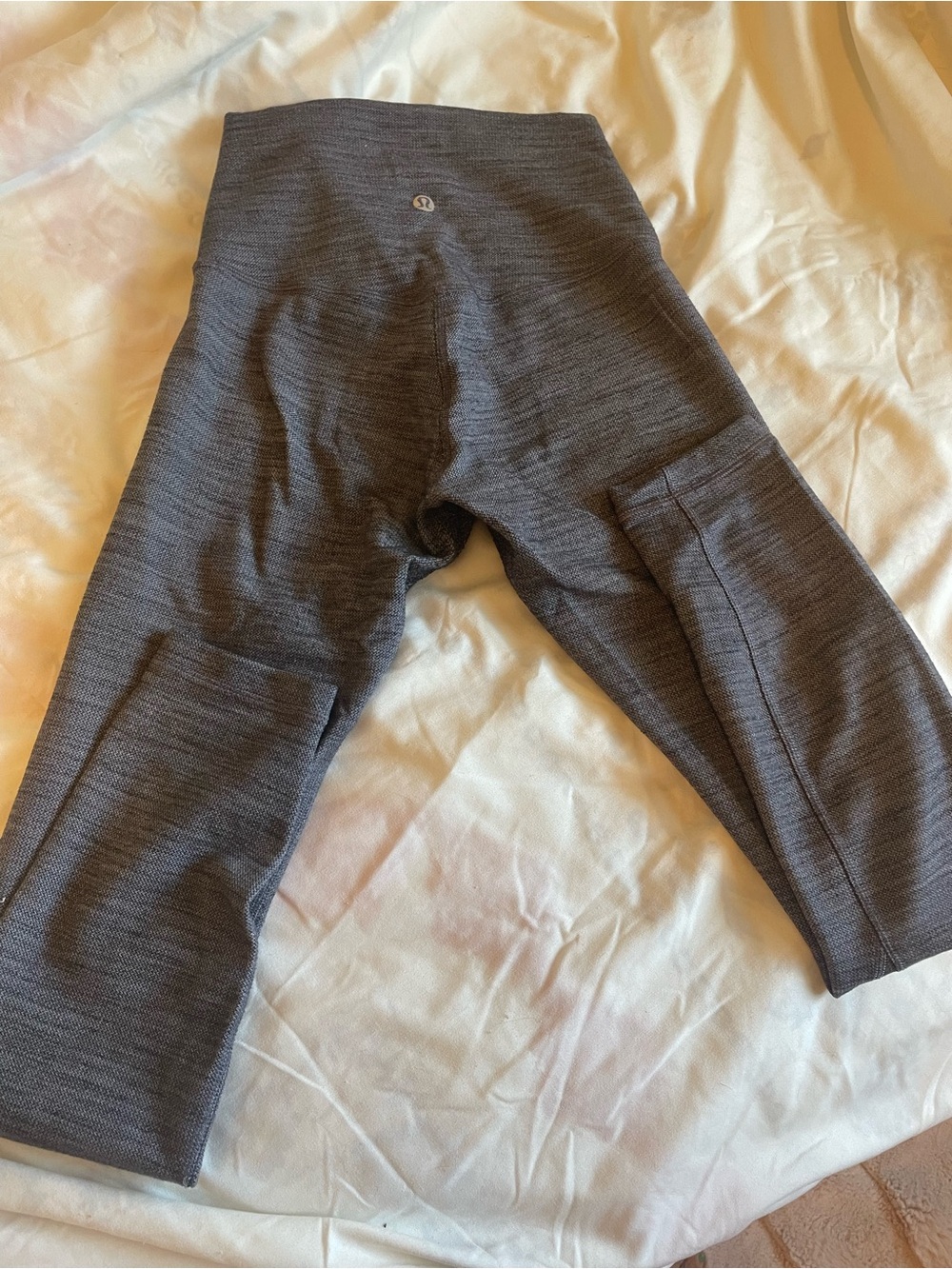 lululemon athletica Charcoal Gray Performance Leggings